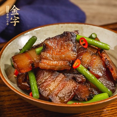 金字腊肉五花腊肉酱香五花肉非烟熏浙江腊肉批发团购分销一件代发图3