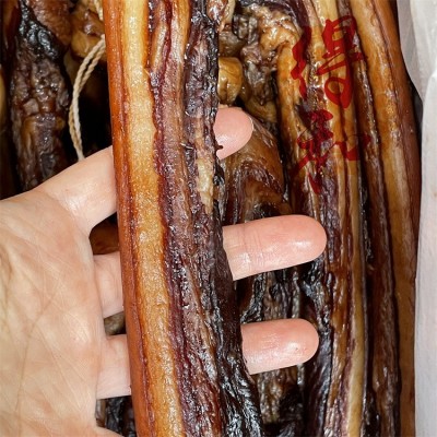 腊肉有皮带皮五花肉广式广味广东煲仔饭风干厂家中山黄圃图5