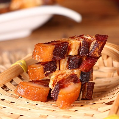 广式腊肉五花肉广味广东腊味煲仔饭加瘦腊肉专用腊肠干货图5