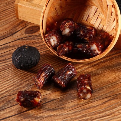 广式黑蒜腊肠蒸饭家用煲仔饭腊肠江门黑蒜香肠广式腊味图3