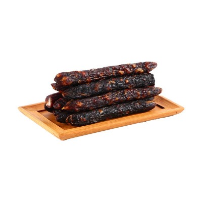 广式黑蒜腊肠蒸饭家用煲仔饭腊肠江门黑蒜香肠广式腊味图5