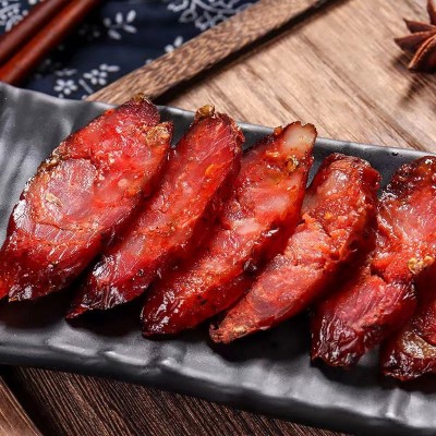 四川味腊肠麻辣味咸香味香肠湖南腊味特产展会电商 20斤/箱