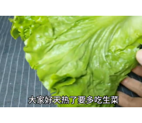 天热了生菜搭配鸡蛋才是绝配，教你个神仙做法，简单营养，真好吃 #生菜 #美食 #家常美食