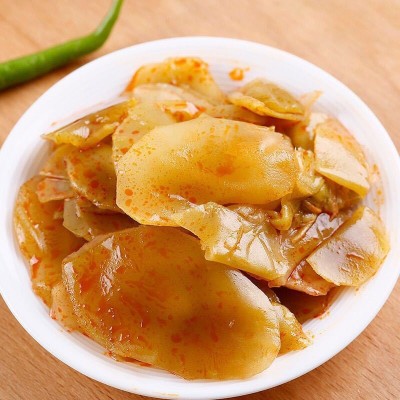 国圣莴笋香辣味小包装休闲零食下饭菜下酒菜腌咸菜开袋即食图4