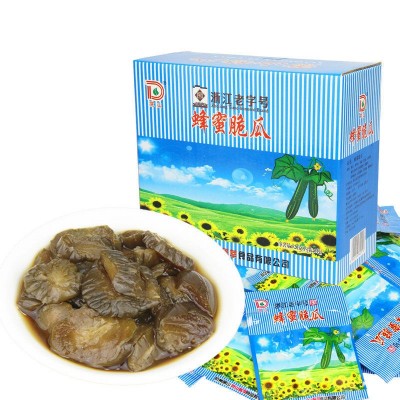 党山航空蜂蜜脆瓜520g酱黄瓜腌黄瓜酱瓜片脆瓜酱菜下饭菜图5