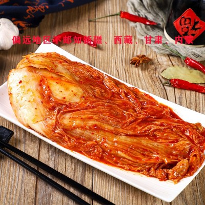 批发韩式合锦香腌制咸菜10斤装朝鲜族泡菜下饭菜韩国泡菜辣白菜图3