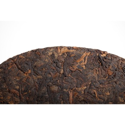 厂家销售批发云南普洱茶布朗之味普洱茶熟茶饼茶茶叶357克勐海料图3