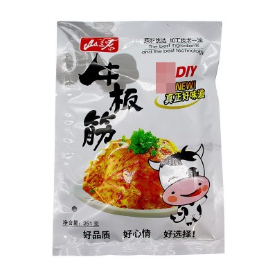 DIY 自拌板筋 恒温牛板筋 朝族风味零食 香辣板筋批发零售250g/袋图4