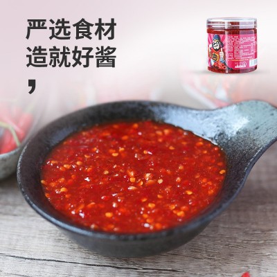 厂家辣椒酱辣椒沫农家自制辣酱甜辣蒜蓉拌饭拌面酱鲜椒酱火锅蘸料图4