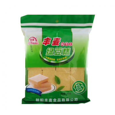 丰麦食品 传统手工绿豆糕 400g 辽西特产 传统糕点 支持一件代发图2