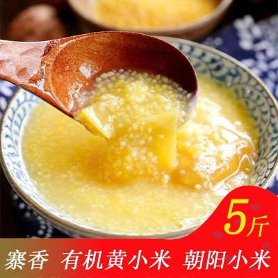 寨香黄小米2.5kg批发散装新米农家小米东北农家五谷杂粮 有机小米图4