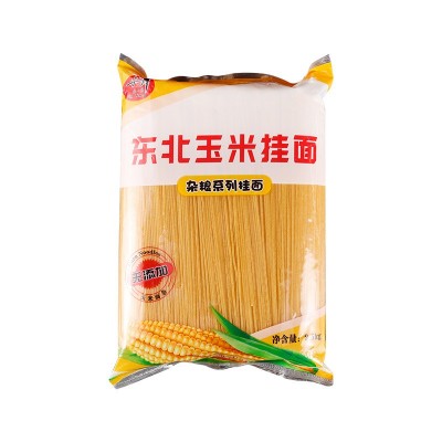 玉米面条批发挂面冷面凉拌面东北特产粗粮苞米面麻辣烫面商用5斤图5