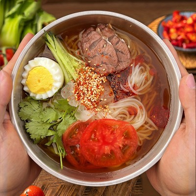 看今朝正宗东北韩式酸甜大冷面延吉小麦速食小吃烤冷面延边特产图2