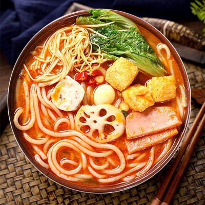 东北老式麻辣烫大碗黏糊麻辣烫夜宵速食自煮半成品正宗特产袋装图2