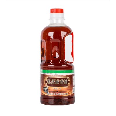 郎氏黑芝麻香油1升石磨凉拌菜火锅调味油芝麻油山东特产图5