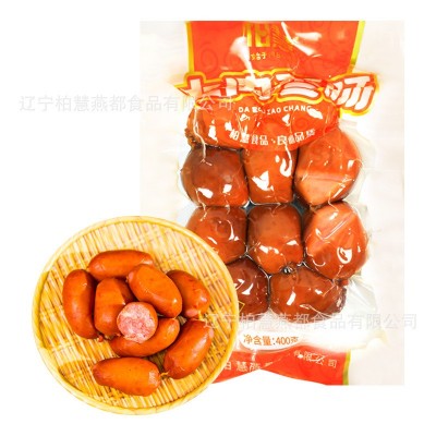 柏慧食品肉枣肠400g 香肠即食小肉枣肠休闲熟食小吃网红零食批发图4