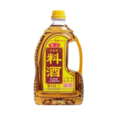 鲁花自然香料酒1L瓶装厨房调味品家用调料酒烹饪黄酒去腥提鲜增香图5