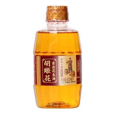 胡姬花古法小榨花生油400ml*2小瓶装家用烘焙宿舍炒菜健康食用油图5