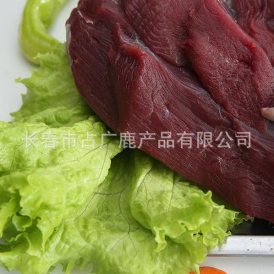 厂家直销吉林新鲜鹿肉整只产地货源梅花鹿熟食冷 冻散装鹿肉干图3