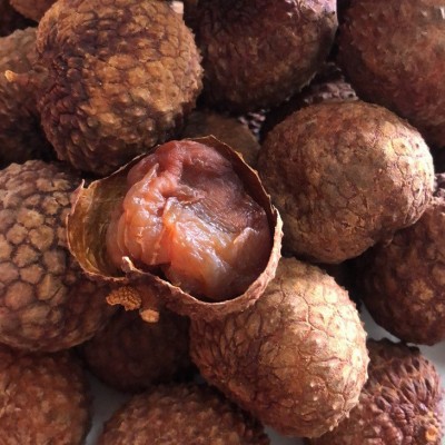 新货荔枝干2023年广西鸡嘴荔枝干果 壳薄肉厚小籽 荔枝干果现货图5
