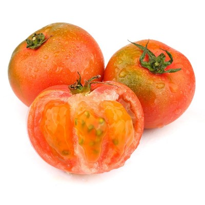 【厂货通】铁皮西红柿 新鲜现摘草莓柿子自然熟生吃水果番茄代发图2