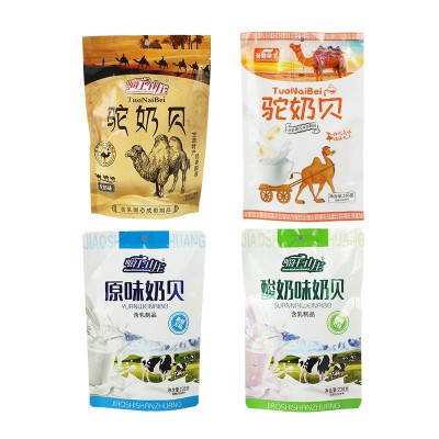 新疆网红骆驼奶贝 儿童干吃休闲零食奶香浓郁袋装骆奶片厂家批发图5