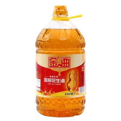 厂家现货 农家笨榨花生油5L 纯食用油黄金产区花生油山东花生油厂图4