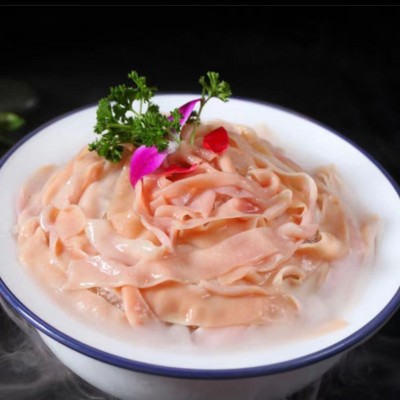 纯干货新鲜优质冰冻2500g免洗重庆火锅串串鸭肠涮锅鸭肠食材批发图2