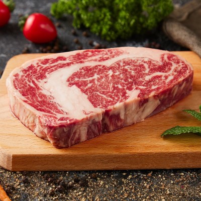 安格斯谷饲眼肉牛排商用澳洲进口m5和牛美国原切上脑西冷整箱批发