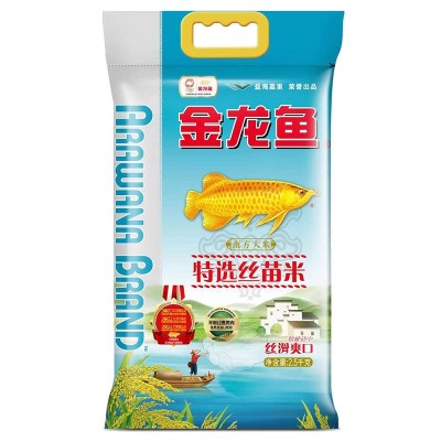 金龙鱼特选丝苗米2.5kg /金龙鱼大米丝苗米 5斤装图5