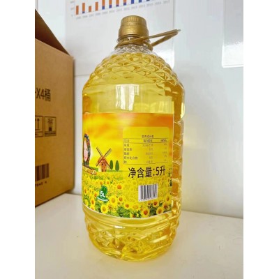 乌兰乡村压榨葵花籽油5L 进口葵花籽油批发 食用油图2