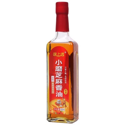 味上选芝麻香油320毫升纯芝麻油家用凉拌调味油火锅蘸碟厂家批发图5