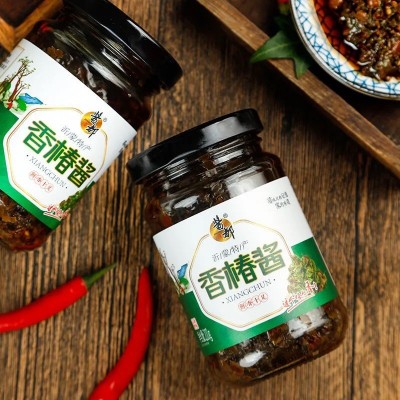 【包邮】酱都直销香椿酱香椿芽夹馍拌面酱拌饭酱沂蒙特产下饭酱菜