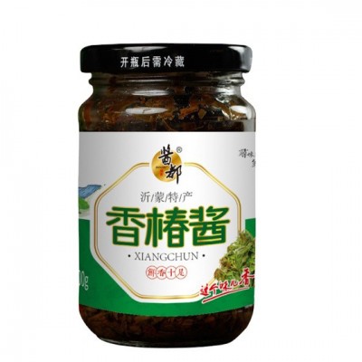 【包邮】酱都直销香椿酱香椿芽夹馍拌面酱拌饭酱沂蒙特产下饭酱菜图5