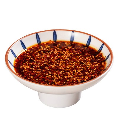 凉皮调味油商用辣椒油1kg*10袋/箱凉皮汁味碟蘸料调味料油料厂家图2