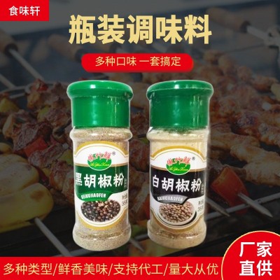 源头厂家瓶装调味品孜然粉辣椒粉地摊小吃烧烤料家用商用调味料图3