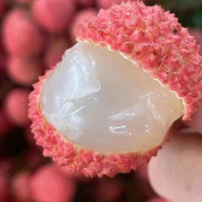 海南无核荔枝一种吃了没有核的荔枝顺丰包邮图2