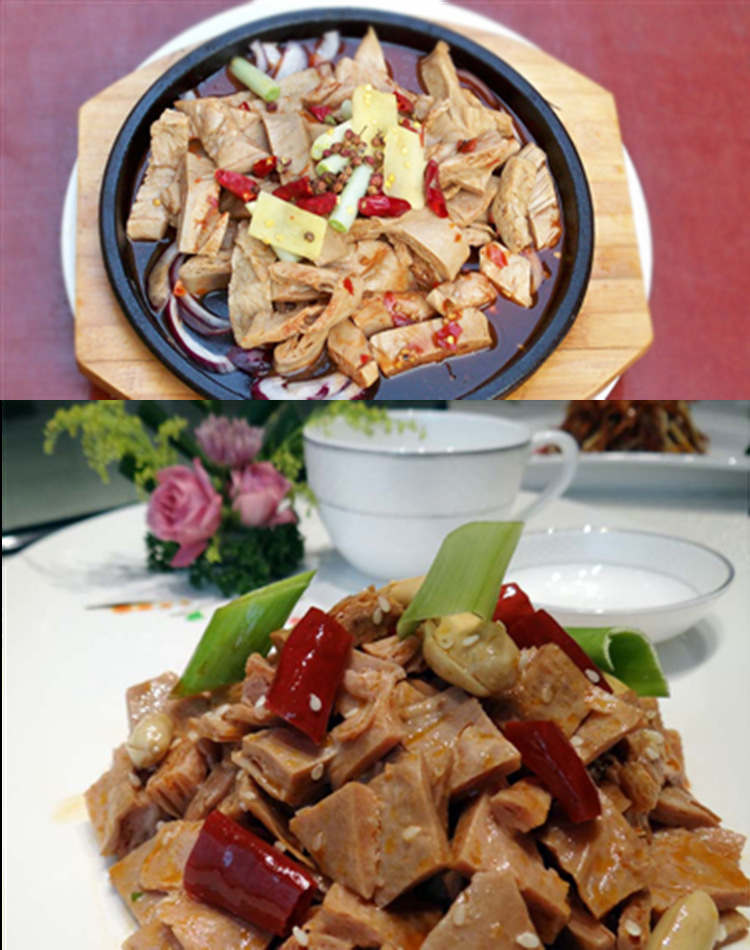 大豆蛋白素肉素食豆制品