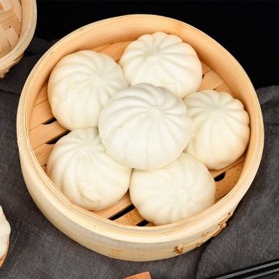 湖南老字号手工速冻包子 早餐猪肉包大葱包餐饮商用批发多口味图3
