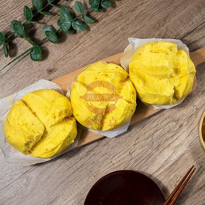 手工南瓜开花馒头速冻手工面食南瓜馒头便利店早餐半成品商用批发图4