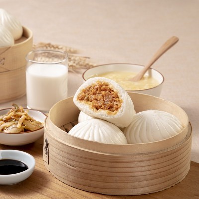 千味央厨总代理奥尔良鸡肉包早餐大包800g*10袋面点批发 可出口图2