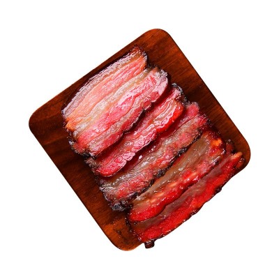 农家柴火烟熏五花腊肉批发250g一餐量试吃装湖南腌咸肉五花腊猪肉图5