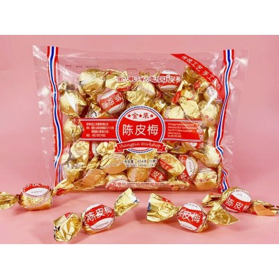 香港金东洋恋园陈皮梅454g港版加应子梅蜜饯休闲零食图4