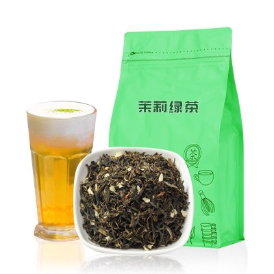 茉莉绿茶奶茶店专用 2023新茶茉莉花茶鲜果茶奶绿柠檬茶原料批发图5