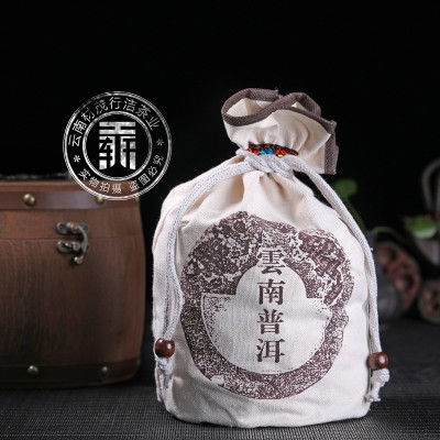 批发云南勐海普洱茶陈香金砖小沱茶18年小金砖乔木熟茶迷你小方砖图2