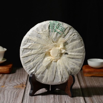 普洱茶生茶云南七子饼茶叶普洱老树青2007年乔木老树十年陈357g图3