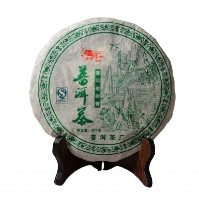 普洱茶生茶云南七子饼茶叶普洱老树青2007年乔木老树十年陈357g图5