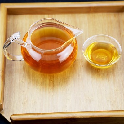 十年云南普洱茶357克 吉顺号干仓老茶 手工揉制普洱生茶饼蒸饼图5