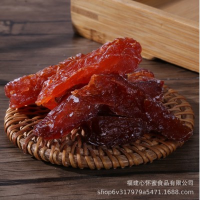 诚招全国经销商心怀蜜玫瑰梅条500g无核话梅肉酸甜散装蜜饯批发图2
