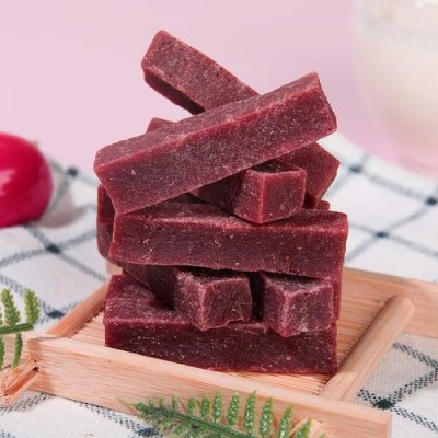 桑葚味山楂条 山楂制品休闲零食生产线 果脯蜜饯山楂制品厂家生产图2